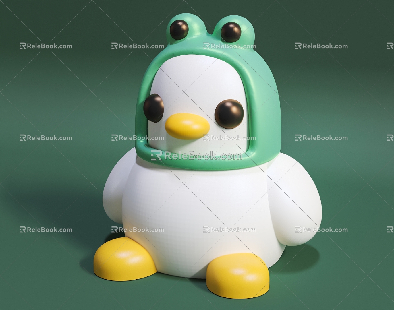 Hand Doll Little Duck Chick Cute Doll Cute Animal model