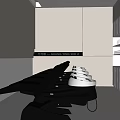 Modern Beauty Hair Salon Interior With Professional Salon Chair And Beauty Product Displays