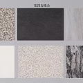 Granite Combination Background Wall Design Featuring Various Textures Styles And Patterns