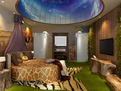 Modern Room 3d model Modern Room 3d model