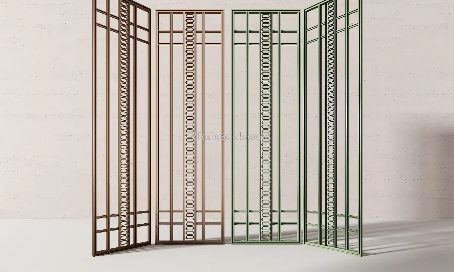 CCD screen partition 3d model