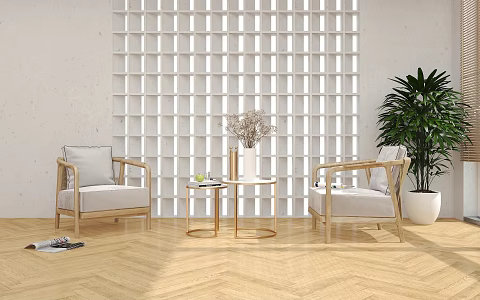 Modern leisure sofa combination 3d model