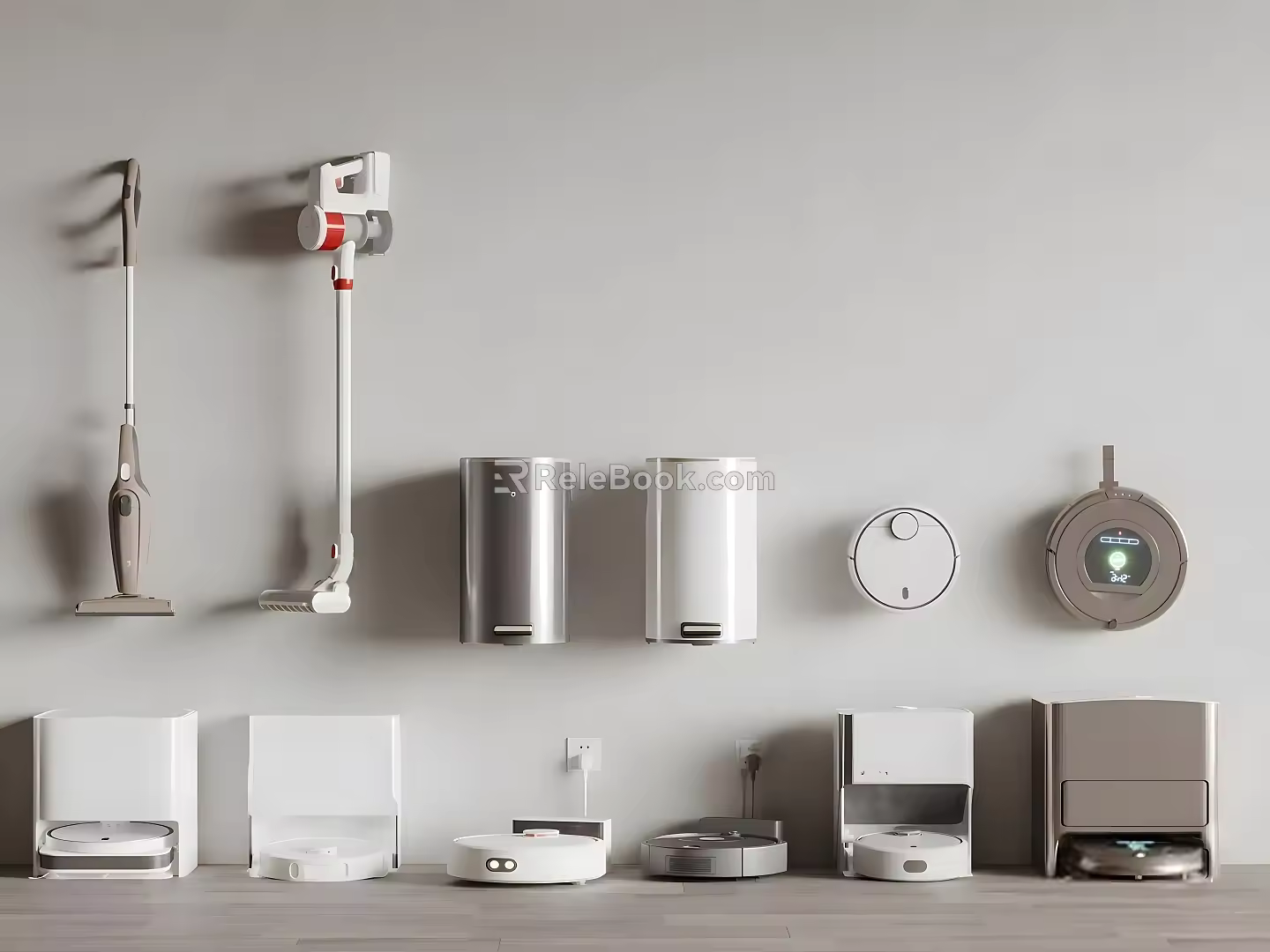 sweeping robot 3d model