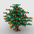 LEGO Toys Building Blocks Trees Big Trees Plants 3d model