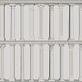 European Column Roman Column Stigma Gypsum Column 3d model