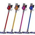 Multi Color Cordless Vacuum Cleaner With Detachable Nozzle And Wall Mount Design