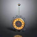 Floor Clock Big Clock Retro Clock Retro Clock Retro Clock Large Clock Pendulum Furnishings 3d model