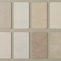 Eight Rectangular Decorative Panels With Various Neutral Colors And Textures Arranged In Two Rows