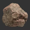 Natural Rustic Textured Red Brown Stone Surface For Home Decoration Material