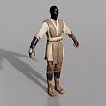 Jedi Clothing 3d model