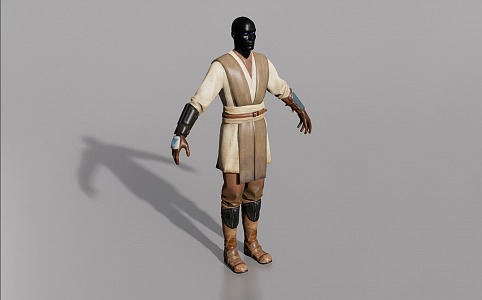 Jedi Clothing 3d model