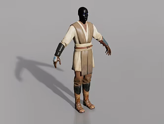 Jedi Clothing 3d model