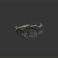 Crystal Crystal Ore Crystal Mineral Gem Ore Crystal Crystal Crystal Mineral Crystal Blue Crystal 3d model