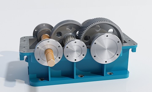 modern reducer 3d model