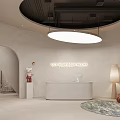 Tranquil SPA Reception Area With Soft Tones And Relaxing Decor