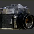 Yashica TL SUPER Vintage Electronic Camera With Retro Design And Mechanical Controls