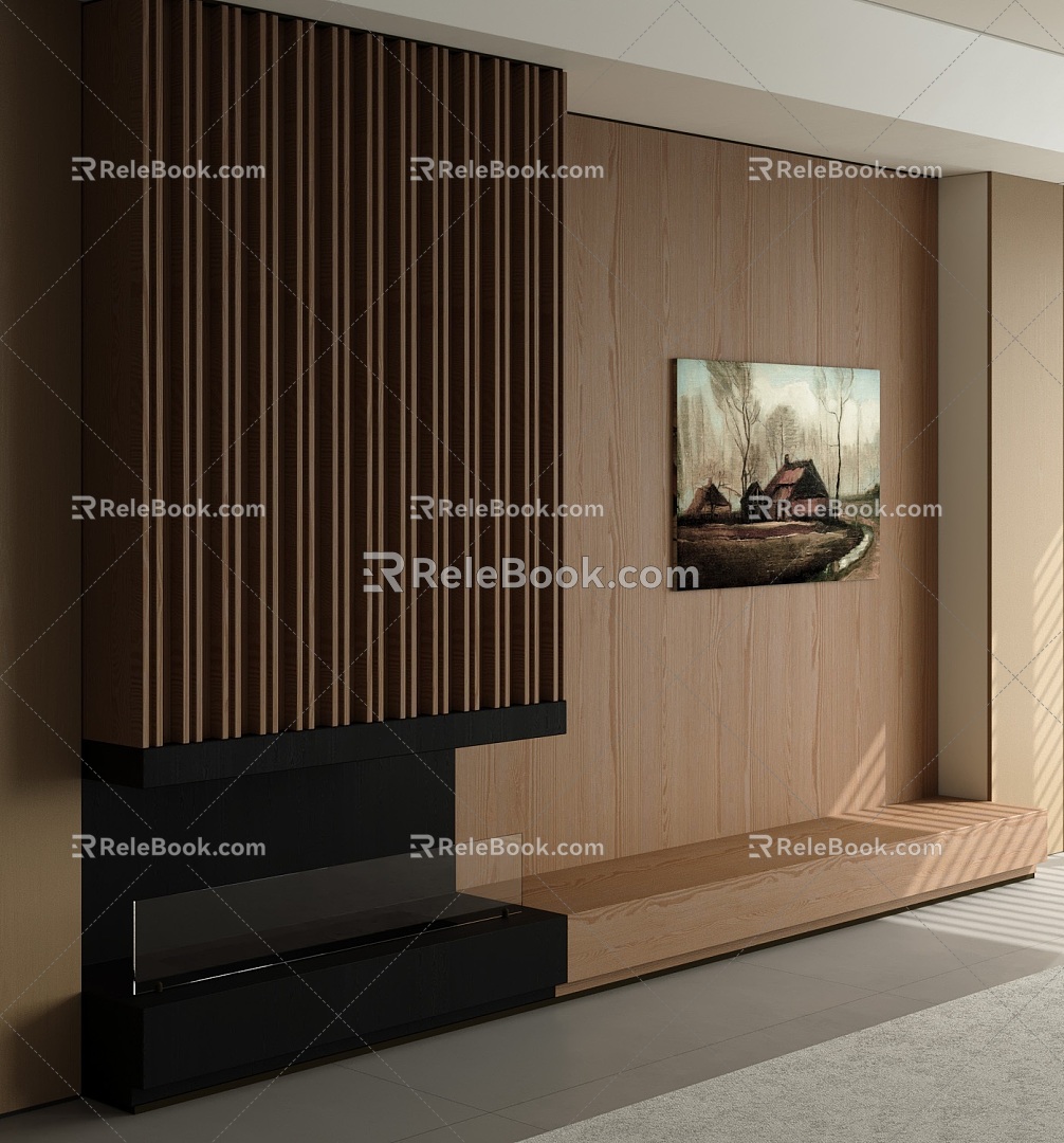 Modern TV Cabinet 3d model