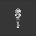 Modern Sci-Fi Gun Sci-Firearms Sci-Fi Game Gun Games Firearms Game Gun 3d model