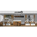 FEEL MILLA Specialty Store Featuring Wooden Barrels Display Shelves And Brick Walls