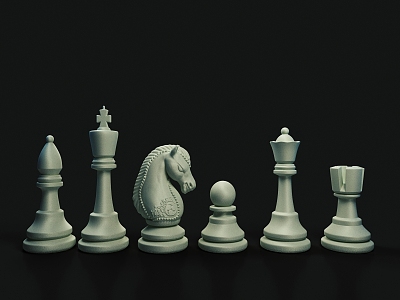 Chess 3d model