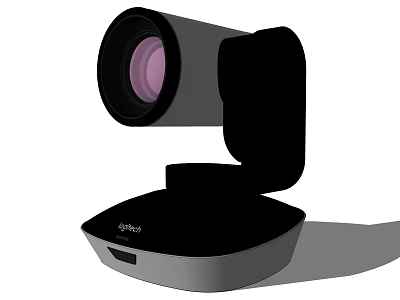 Advanced Projection Surveillance Camera With Modern Design And High Definition Monitoring 3d model