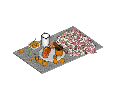 Food 3d model Food 3d model