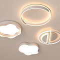 modern ceiling lamp 3d model