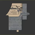 Heavy Duty Industrial Equipment Featuring Multi Layered Metal Frames And Platform Structures