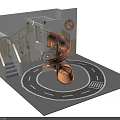Indoor Playground Equipment For Kids With Slide Stairs And Safe Fun Structure
