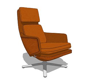 Leather Office Chair Modern Office Chair 3d model