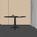 Round table 3d model