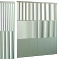 Modern Room Divider Designs With Slatted Panels And Perforated Screens