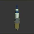 High Quality Spark Plug With Black Top Blue Stripe And Metal Thread For Household Use