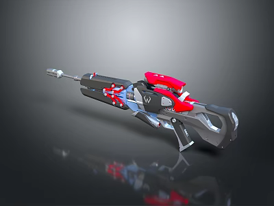 pistol semi-automatic pistol automatic pistol modern weapon hot weapon hot weapon gun military 3d model