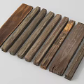 Natural Stone and Wood Planks with Varied Textures for Home Decoration