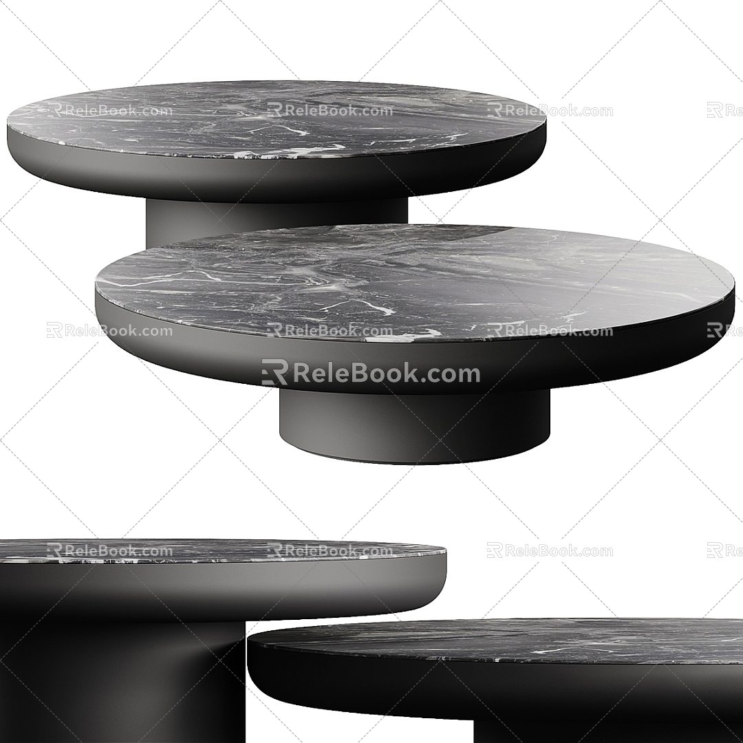 Modern coffee table 3d model