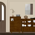 Middle Ancient Sideboard 3d model