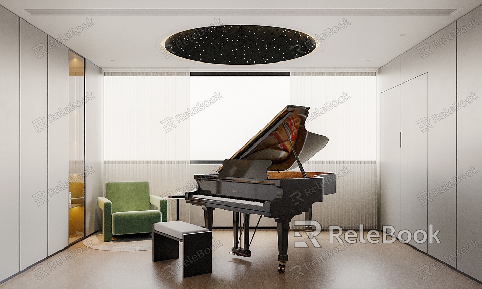 Piano Room model