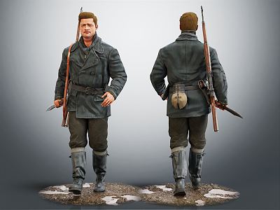 Modern man hunter model