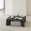 French Middle Tea Table 3d model