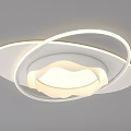Modern Circular Ring Design Ceiling Light with Soft Illuminated Center Contemporary Home Lighting Fixture