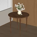 Middle ancient style side a few 3d model