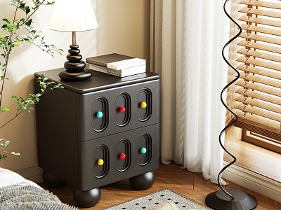 Bedside table 3d model