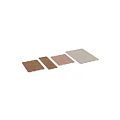 Modern Stylish Shaped Rug With Scalloped Edges Soft Beige Texture For Living Room