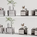 Modern bedside table 3d model
