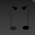 Keeva floor lamp floor lamp decorative floor lamp atmosphere floor lamp 3d model
