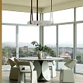Modern Restaurant 3d model