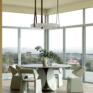 Modern Restaurant 3d model