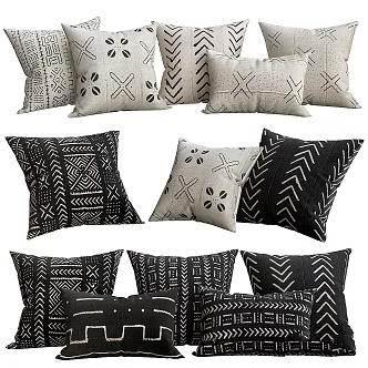 Vintage pillow 3d model