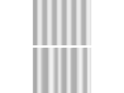 Textured Wall Design With Vertical Stripes And Smooth White Surface 3d model